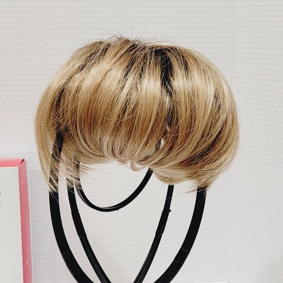 Ellen Wille HairPower Synthetic Lace Hair Topper Brown Blonde Short Pixie - Picture 5 of 12